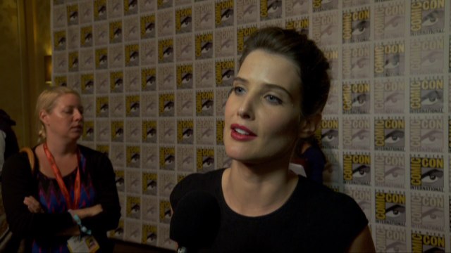 A Gorgeous Cobie Smulders At 'Avengers: Age of Ultron' Event