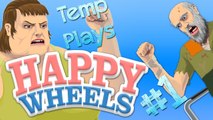 Temp plays.... Happy Wheels #1