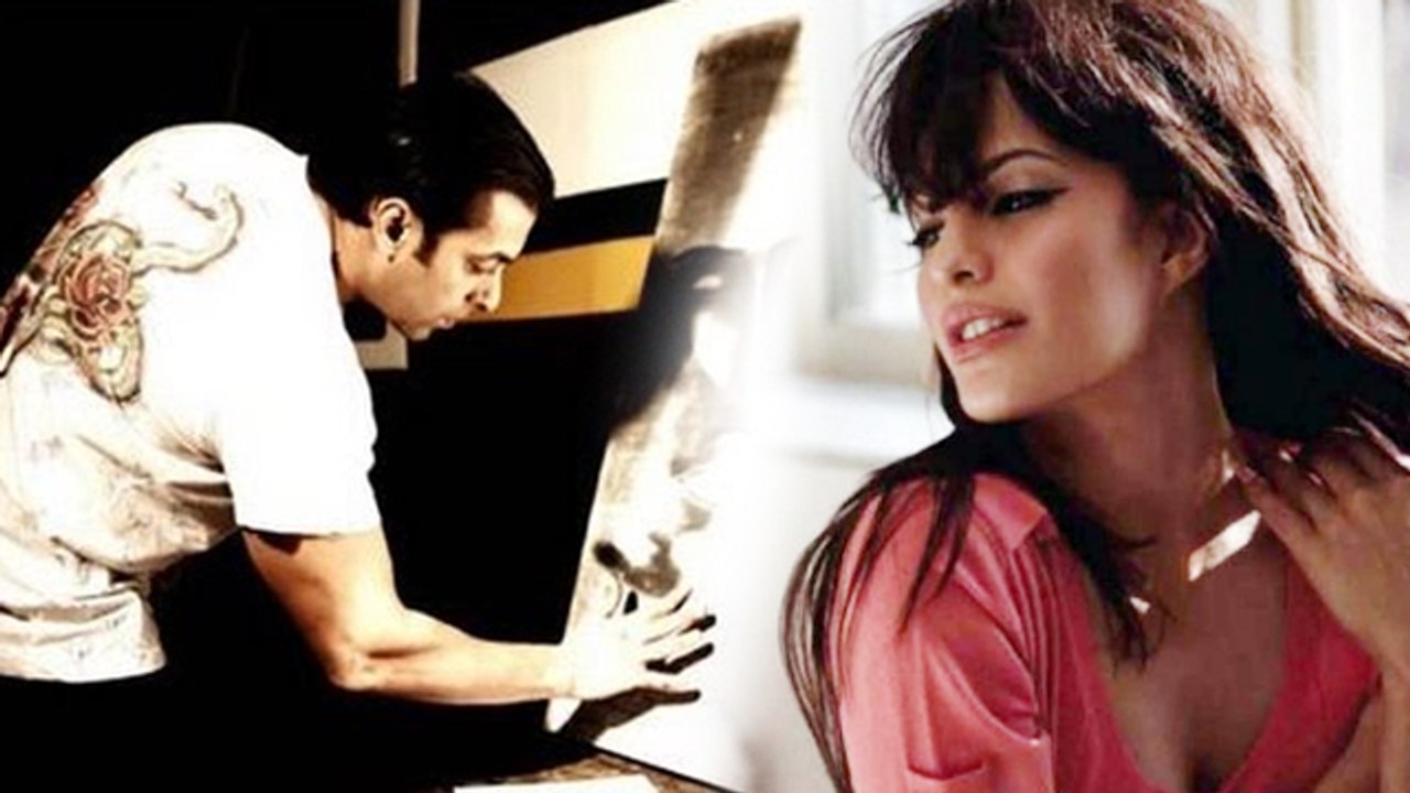 Salman Khan Gifts A Painting To Jacqueline Fernandez  !