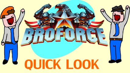 Broforce - Bro and Brothan - Quick Look - DoTheGames