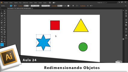 Curso de Illustrator CS6 Aula 24 Modificando Objetos