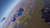 Free Fall and Wingsuits Over New York - Amazing GoPro Footage by Red Bull