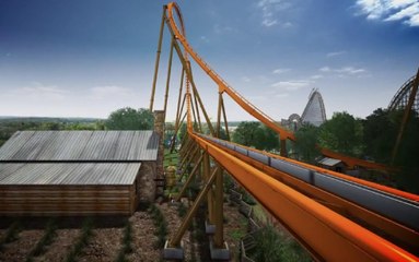 Vidéo onride pour Thunderbird à Holiday World - Siège gauche