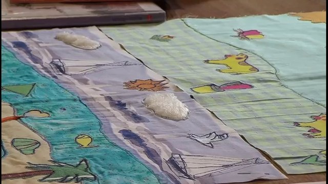 La création d'un tapis de lecture à Carvin