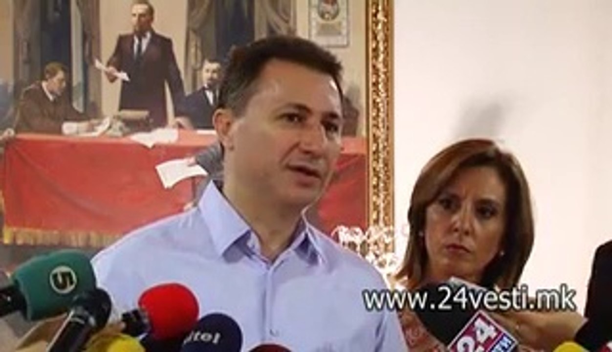 IZJAVA GRUEVSKI ZA PREGOVORITE 30 07