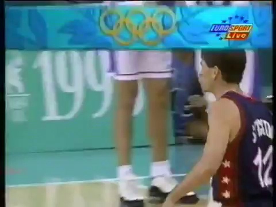 Basketball Olympics 1996 Men's Final - USA vs Yugoslavia