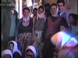 çöreğibüyük Köyü 1982 düğün çekimi