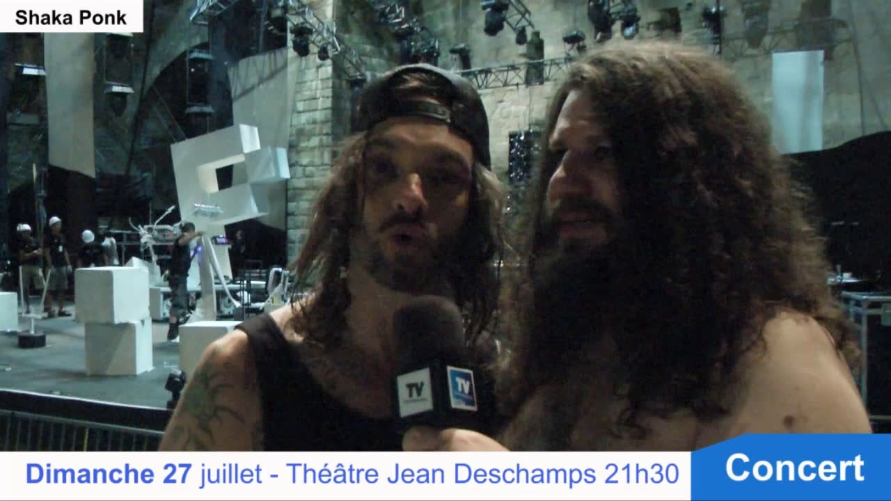 Shaka Ponk au Festival de Carcassonne :