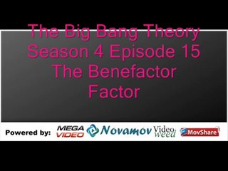The Big Bang Theory Season 4 Episode 15 – The Benefactor Factor
