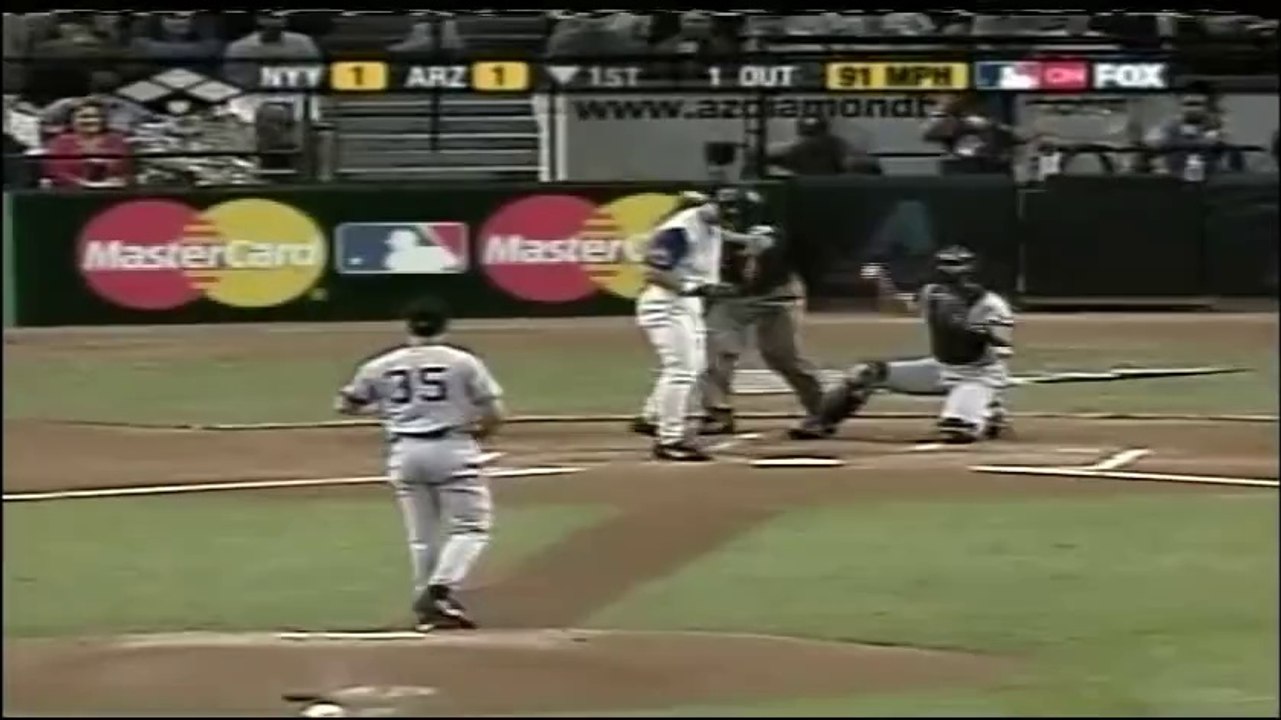 MLB 2001 World Series G1 - Arizona Diamondbacks vs New York Yankees