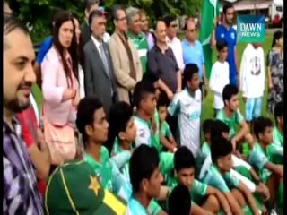 Pakistan street child football team defeats Norway 6-0