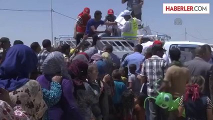 Türk Kızılayı Telaferli Türkmenleri yalnız bırakmadı -