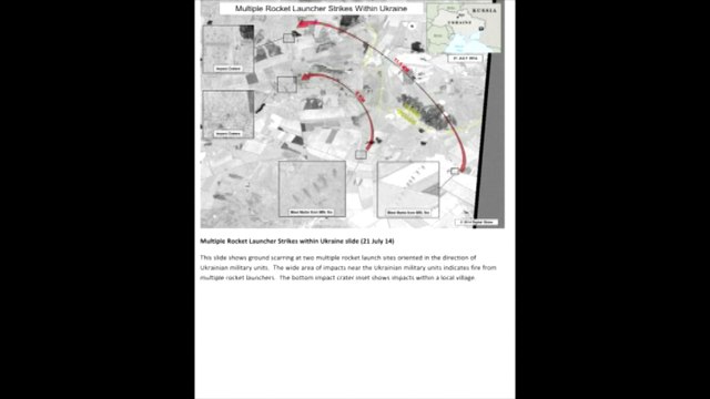 Ukraine : les preuves américaines de l'existence de tirs militaires russes