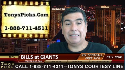 New York Giants vs. Buffalo Bills Pick Prediction NFL Preseason Pro Football Odds Preview 8-3-2014