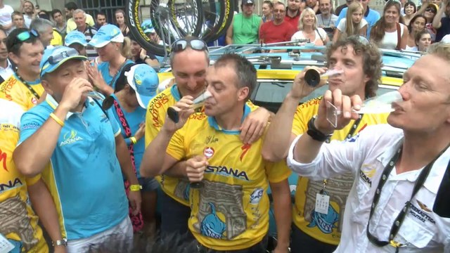 Giallo Nibali - Vano , Vino e lo champagne