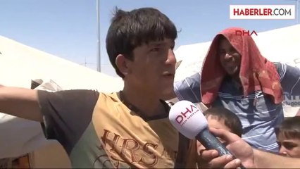 Irak Işid'ten Kaçan Türkmenler, Erbil'deki Kampta 50 Derecede Aç ve Susuz Bayrama Girdi 2