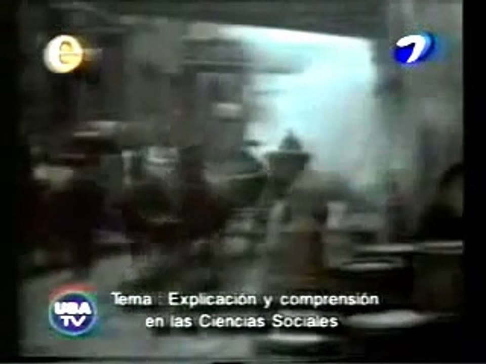 Explicación y Comprensión en las Ciencias Sociales