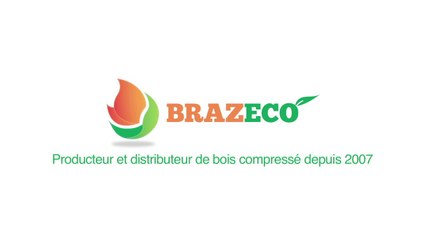 Bois de chauffage compressé Brazeco.