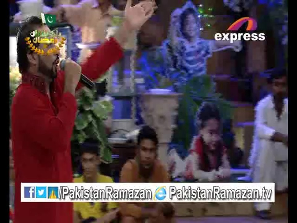 29th Iftari Pakistan Ghar Part 2 in Pakistan Ramazan 28-7-2014 Part 13