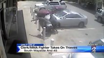 Lutador de MMA impede assalto nos EUA com nocaute