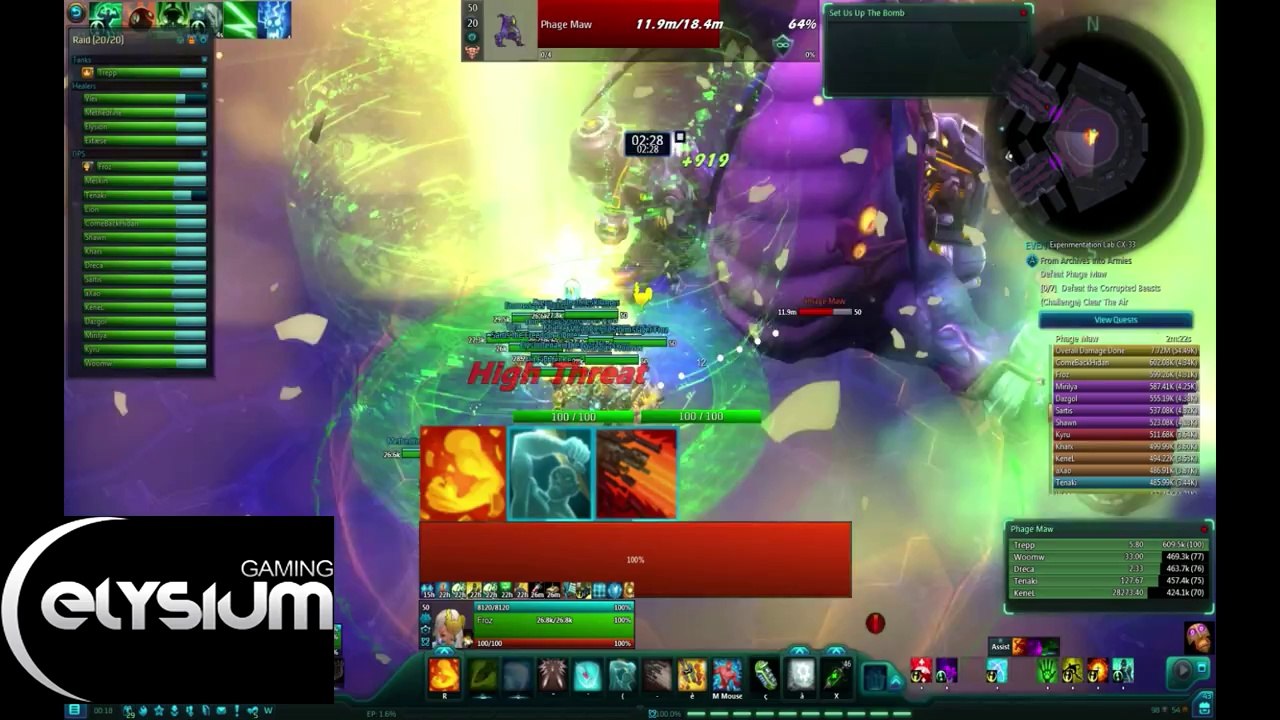 Wildstar - Elysium Gaming - Down de  Phagemaw