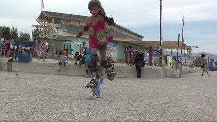 Marseille : les échasses urbaines font sensation au Prado