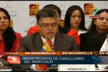 Informa Elías Jaua sobre actividades de Mercosur en período 2013-2014