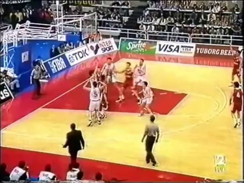 Real Madrid-Olympiakos Pireus 73-61 [FINAL Euroliga  - 1994/1995] (2ª Parte)