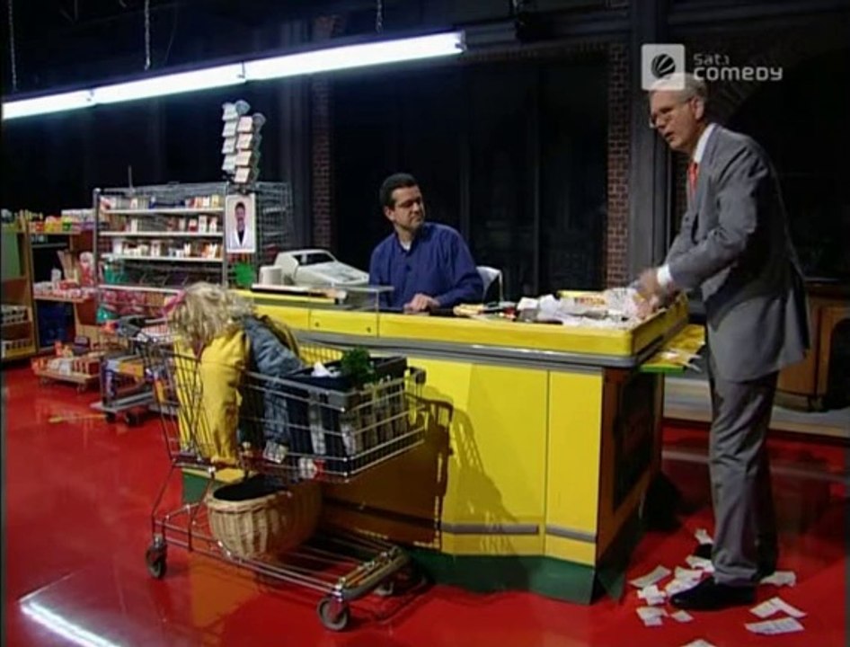Die Harald Schmidt Show - 1043 - 2002-02-20 - Alexandra Maria Lara, Angelo Kelly, Einkaufen im Supermarkt