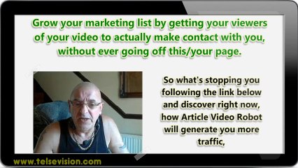 ARTICLE VIDEO ROBOT  VIDEO MARKETING MADE EASY