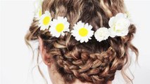 How To Style A Festival Updo For Curly Hair