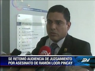 Portoviejo: Se realizó audiencia por muerte de fiscal Ramón Loor