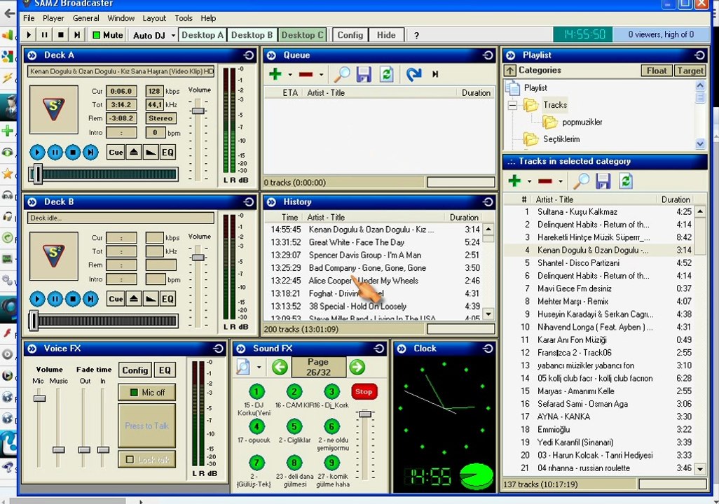 Auto Dj Kurulumu, - dj eklemek yayın almak,  havuz kurulumu - Ders2