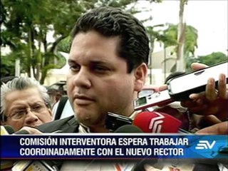 Nuevo rector de la U. de Guayaquil asumió hoy sus funciones