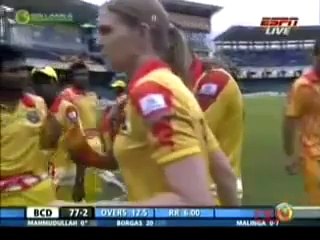 Lasith Malinga Deadly Bouncer struck Rilee Rossouw
