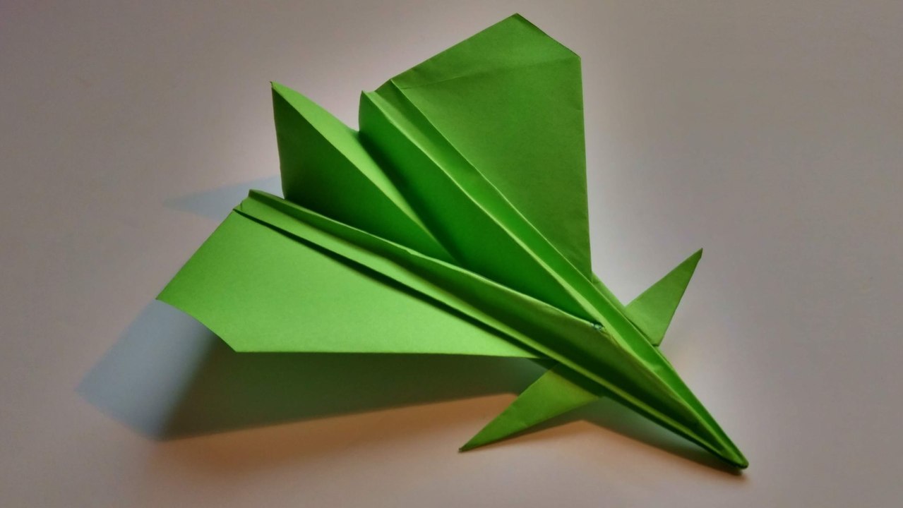 Como hacer un avion de papel realista que vuela - video Dailymotion
