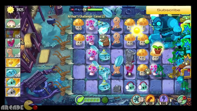 Plants Vs Zombies 2 Dark Ages Part 2 Dark Ages Zombie King Battle Arthur's Challenge Level 30