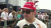 F1 2014 - 11 Hungarian GP - Post-Race  Fernando Alonso says second place 'like victory'