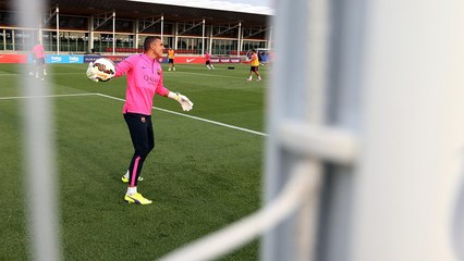 INSIDE VIEW - Training camp in Birmingham, day 1