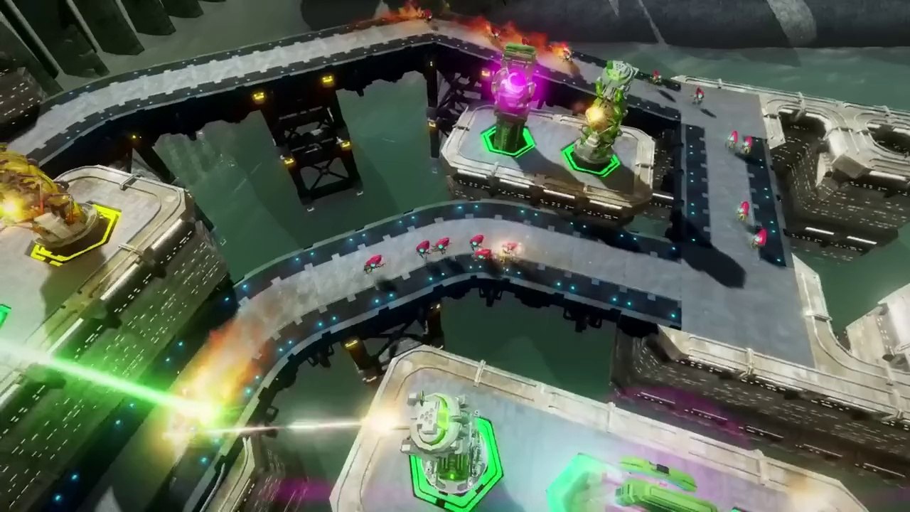 Defense Grid 2 - Le placement des tourelles fixes