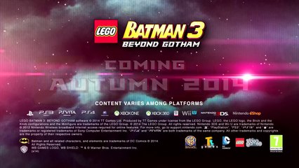 LEGO Batman 3 : Au-Delà De Gotham - Le casting des personnages