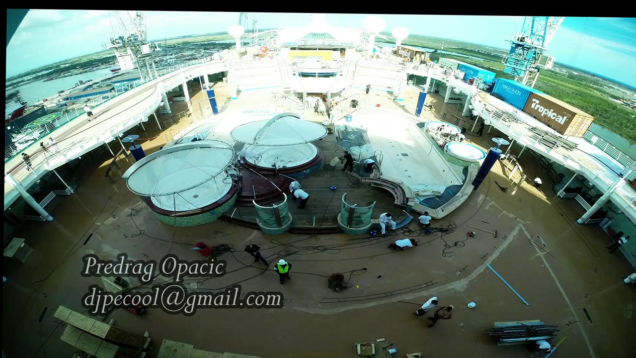 Royal Caribbean - Adventure of the Seas Dry Dock