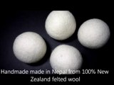 Wool Dryer Balls by Natural Balls - Great chem-free alternative