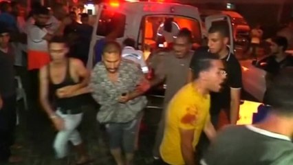 Panic on the streets of Gaza