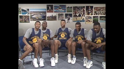 Flashback to 1991: The Fab Five Are "5 Times" & Jalen Rose Gives A Shoutout To Detroit