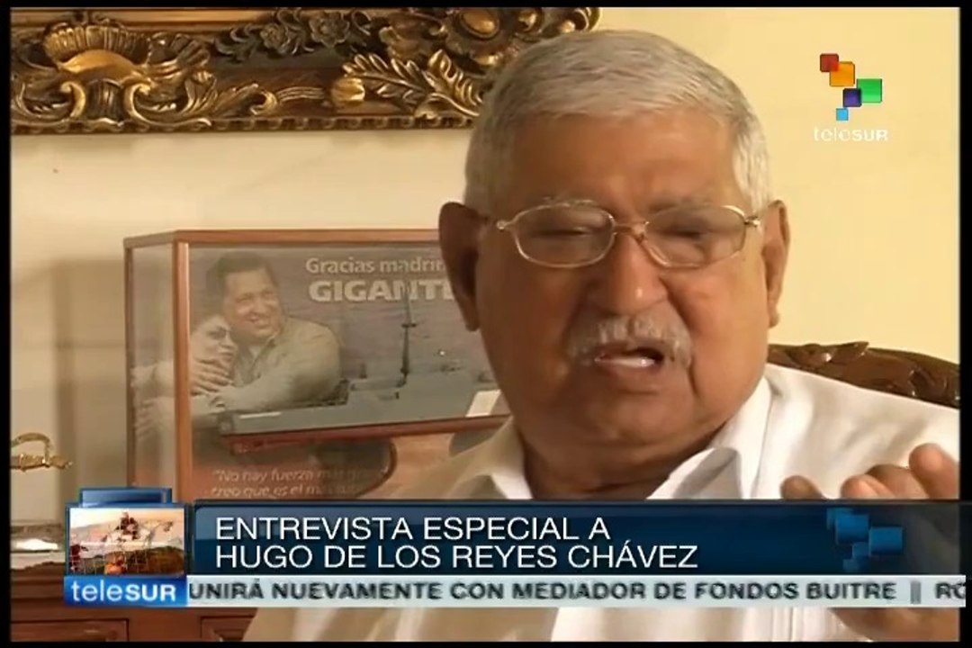 Padre de Chávez recuerda episodios de la infancia del comandante