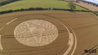 Crop Circles 2014 - Parkers Hill Plantation, nr Cherington, Gloucestershire