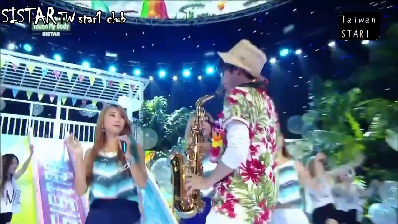 [HD繁中字]140727 SISTAR-Touch My Body 回歸舞台