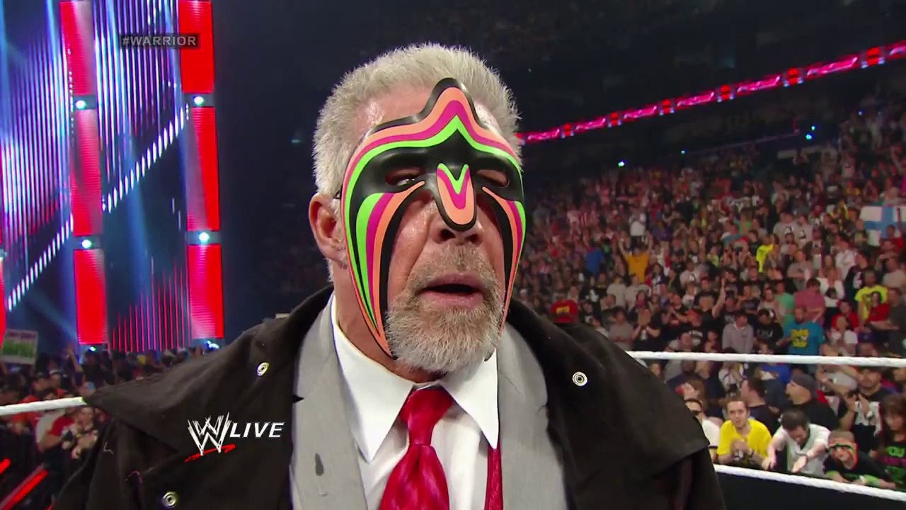 2014 WWE Hall of Famer Ultimate Warrior speaks- Raw, April 7, 2014