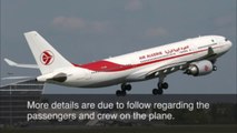 Air Algerie AH5017 Has Crashed in Niger